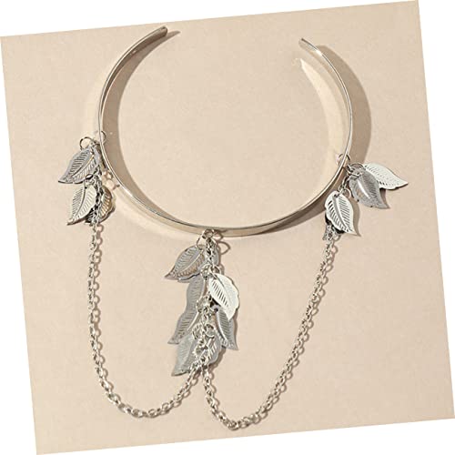 Pulsera con lazo para mujer y collar de aleación elegante 5