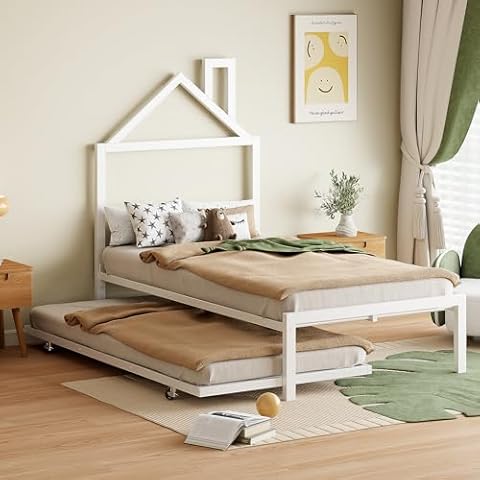 CABSETT Twin Metal Bed Frame Cover
