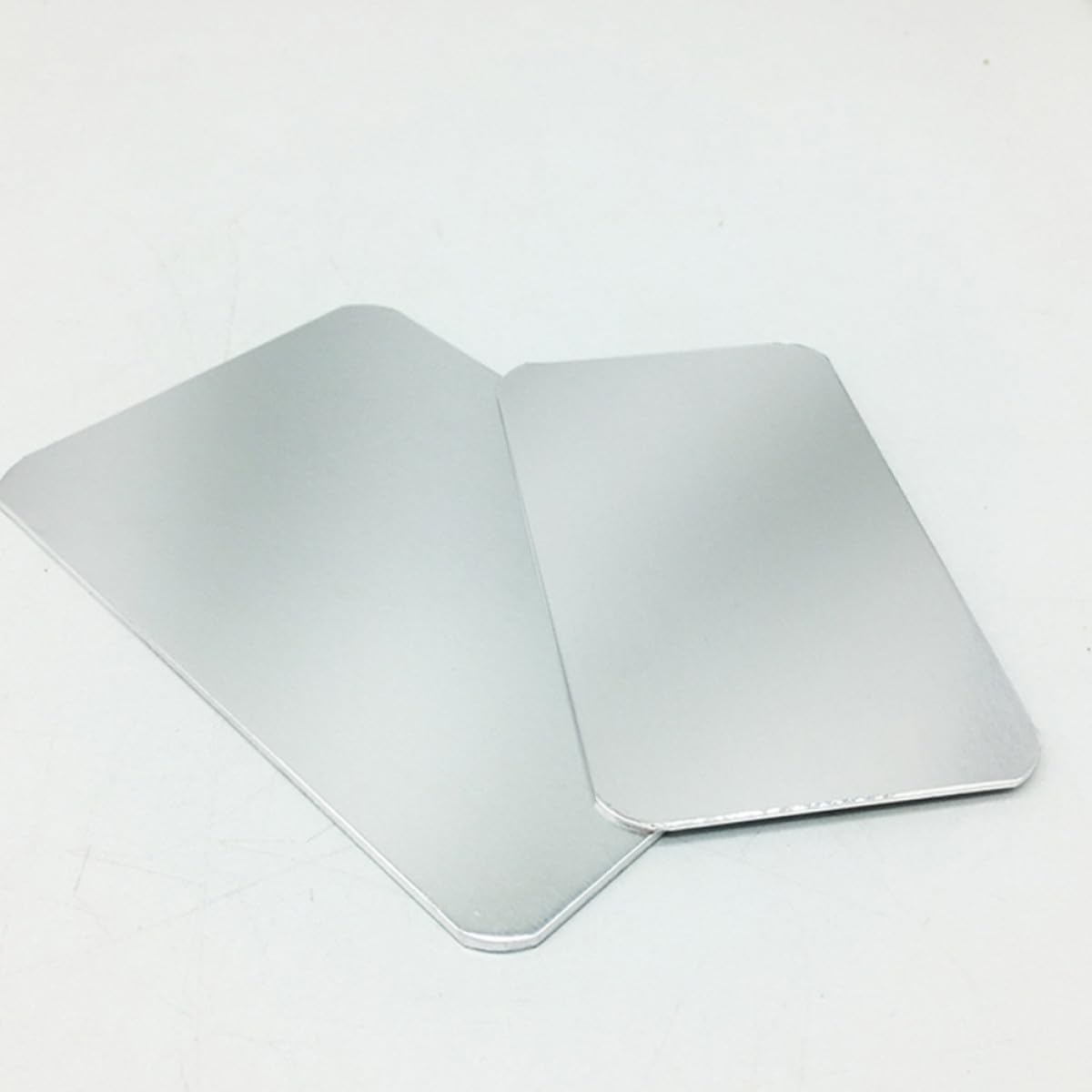 INOOMP Aluminium Kühlmatten Glatte Oberfläche Leicht zu Reinigen 2 Stück für Haustiere und Kaninchen für Sommer und Zuhause der Tiere