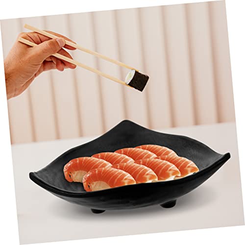 Plato creativo melamina para sushi y aperitivos 17.5 cm miniatura 6