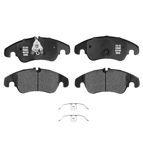 Image of PM Auto Front Ceramic Brake Pad Kit Compatible With 2009-2016 Audi A4 Quattro