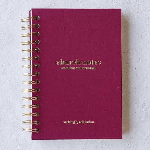 Steadfast & Sustained Church Notes Journal – Organisieren und Anwenden