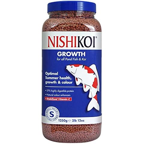 Nishikoi Growth Fish Food Pellets 1250g Cover
