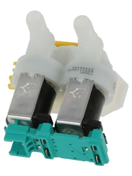 Generic 3-pin Door Switch Magnetic Valve for B..o..s..c..h.. & S..i..e..m..e..n..s... Washing Machines - Part nr. BSH 10010823 - White, Black - Plastic Body