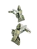  Gemelos para Camisa de Lewis Chess Knight Ajedrez de la Isla de Lewis
