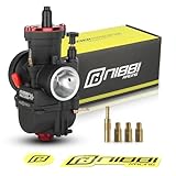 NIBBI Carburetor PWK 32mm Motorcycle, 250cc-300cc Power Carb With Carb Jets, Fit GY6 Engine Dirt Bike Mini Bike SSR TTR Apollo TaoTao ATV