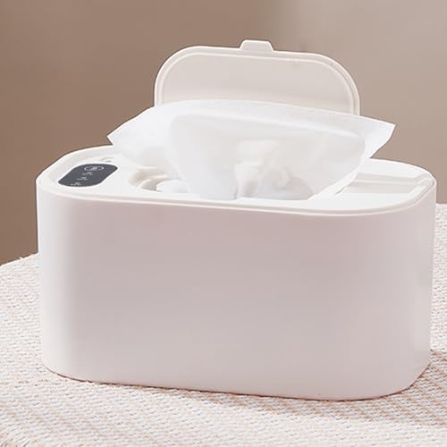 Portable USB Powered Wet Wipe Warmer Holder Dispenser, Constant Temperature, Convenient for Home, with Compact Lightweight Design, Ideal for Family Outings (4 Gears)