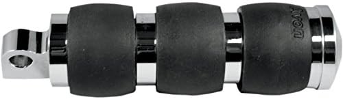 3 Ring Male-Mount Folding Footpegs- Chrome