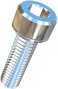 Allied Titanium 0016847, (Pack of 10) M6-1 Pitch X 20mm Titanium Socket Head Machine Screw, Grade 5 (Ti-6Al-4V)