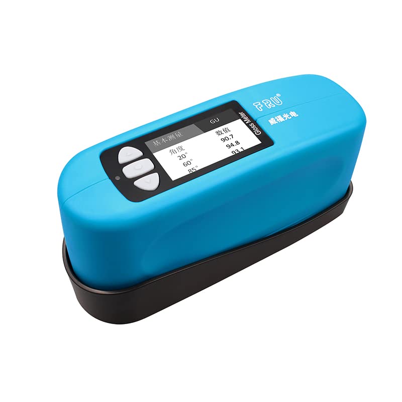 WG68 Gloss Meter 20 60 85 Degree Glossmeter for Measure Stone, Paint, Ink, Marble, Floors, Range 0.0~2000.0 GU