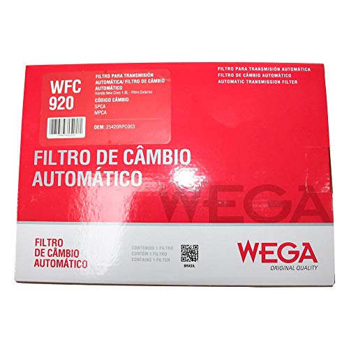Filtro Cambio Automático WFC920, Preto, Wega