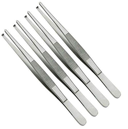 Forgesy Standard Surgical Tooth Forceps, 1x2 Teeth, 6" (Pack of 4) (B0B5TBVYS3) Amazon Price History, Amazon Price Tracker