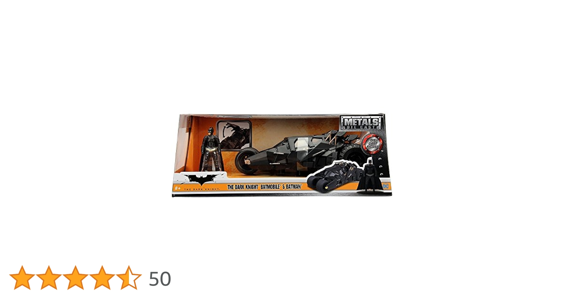Amazon.co.jp: バットマン ダークナイト メタルズ 1/24 スケール