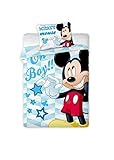 Mickey Mouse Bebé Ropa de Cama Oh Boy Algodón | 100 x 135