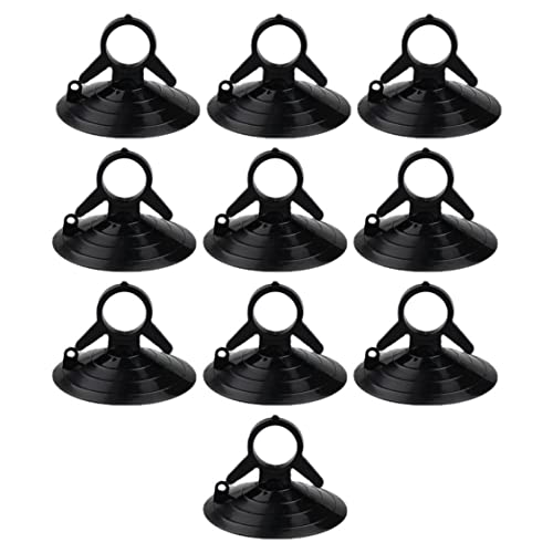 Reviews de Venta de Anillos del mes. 45 Ventosas 10PCS 1.77 pulgadas Almohadillas de ventosas de plástico con anillo de tracción para parasol de vidrio para automóvil Negro (ganchos no incluidos) ventosas para...