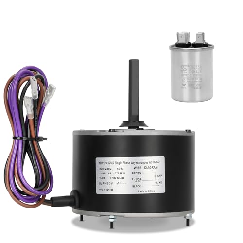 B13400251 1/6 HP Condenser Fan Motor Replaces Goodman B13400251
