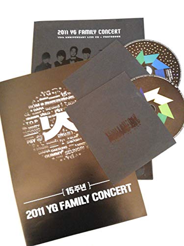 YG Family - 15th Anniversary 2011 YG Family Concert Live (2CD+写真集) (韓国盤)