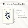 ZoeyAustin3 double-sided art print poster set, DIN A3 (30cm x 42cm), stylish wall poster, 6 wall pictures, double-sided pictures (Matisse Blue, without frame - DIN A3) #3