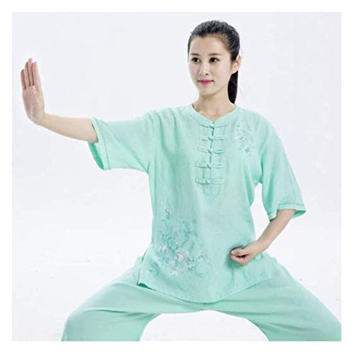 Costume de Tai Chi traditionnel et vêtement de Qigong quatre saisons en lin