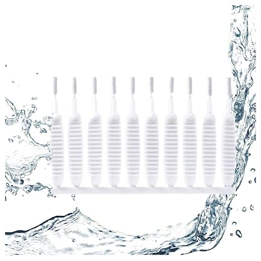 Jiamian 10Pcs Cepillo De Limpieza Multifunción Mini Cepillos De Limpieza De Cabezal De Ducha, Cepillo De Limpieza De Cabezal De Ducha Anti-Obstrucción (Blanco)