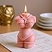 YANYONG Human Body Candle Mold Sexy Woman Body Silicone Candle Molds for Candles Making Resin Casting Aromatherapy Candles Handmade Wax Home Decor