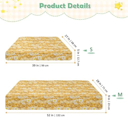 Drap imperméable lit enfant marguerite pour nuits sereines