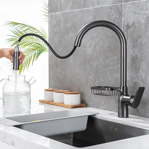 Robinet mitigeur de cuisine chromé au design épuré durable