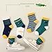 YANWANG 10 Pares de Calcetines para Niños Niñas Algodón Lindo 1-12 años(Cocodrilo,XL:8-12...
