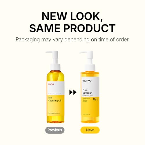 MANYO Pure Cleansing Oil, Natural Oil Cleanser for Face, Makeup Blackhead Remover, Korean Skin Care, 6.76 fl oz (200ml) - Image 4