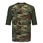 3/4 Sleeve Woodland Camo