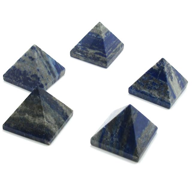 天然水晶　ラピスラズリ　円錐ピラミッドオブジェ　上質天然瑠璃石　青金石 Amazon.co.jp: ラピスラズリ ピラミッド 置物 パワーストーン 天然石