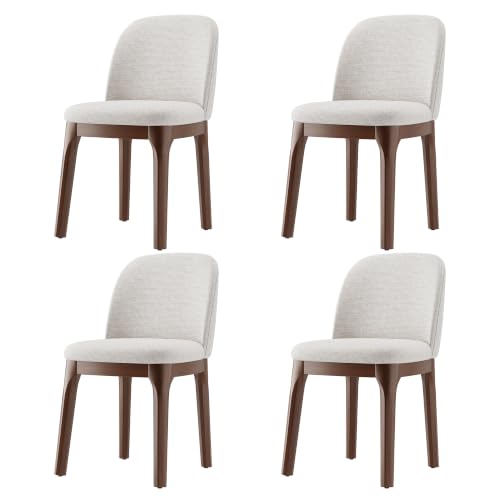 MALOL Set of 4 Farmhouse Dining Chairs