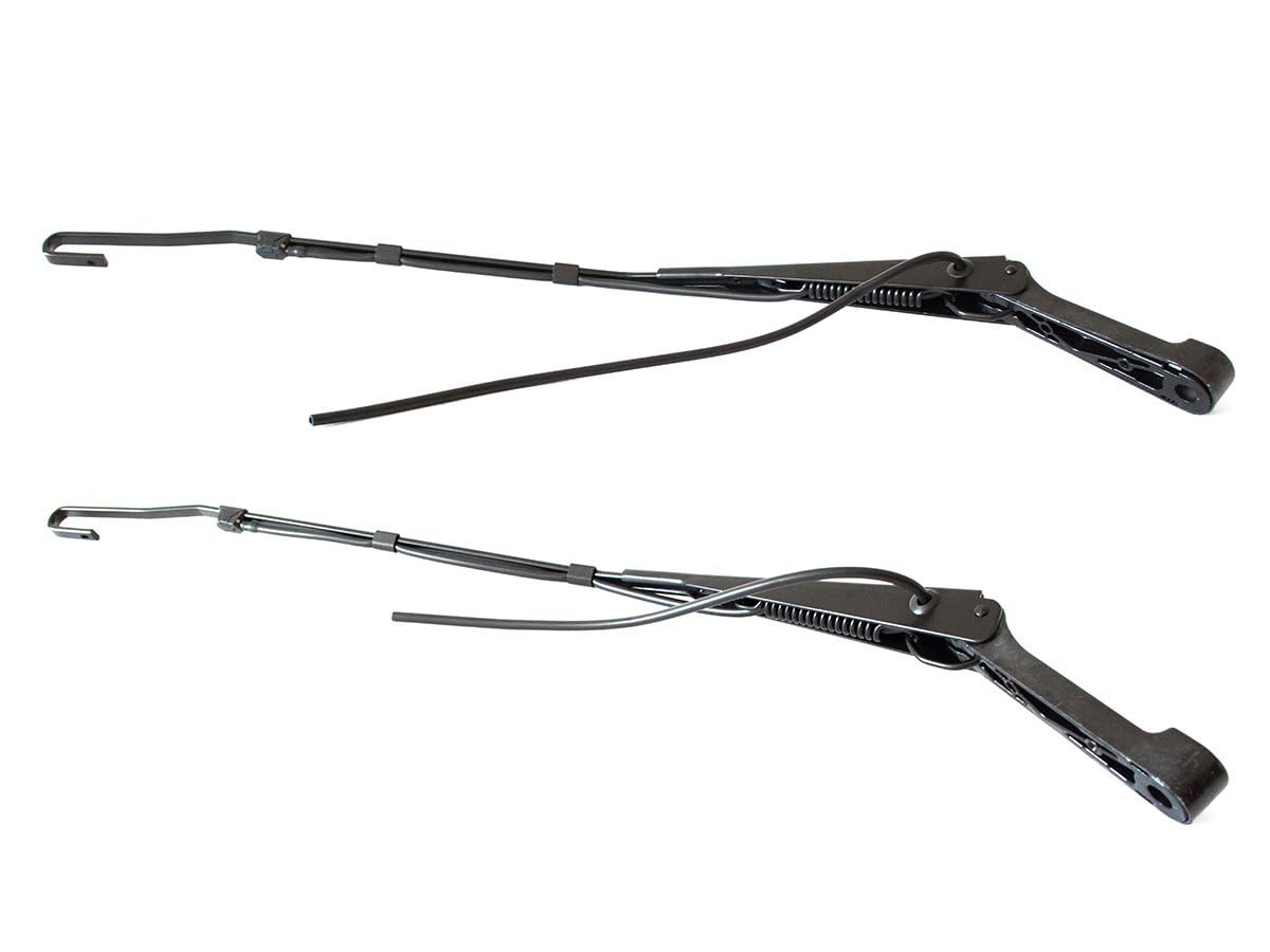 Compatible con Mercedes Sprinter I 95-06 brazo limpiaparabrisas delantero izquierdo + derecho juego de 2 piezas para 9018200044, 9018200144,
