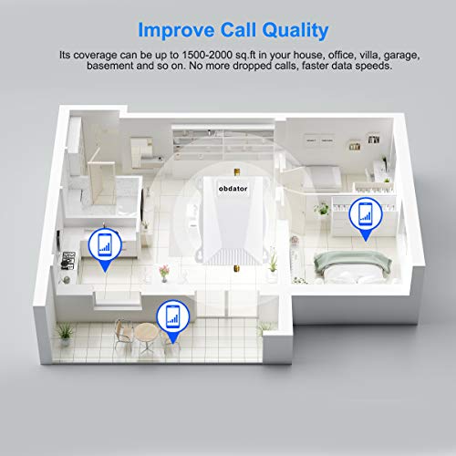 Cell Phone Signal Booster AT&T 4G LTE Cell Phone Booster Indoor Band 12/17 700Mhz U.S. Cellular ATT T-Mobile Cell Signal Amplifier ATT Mobile Signal Booster for Home - Thumbnail 4