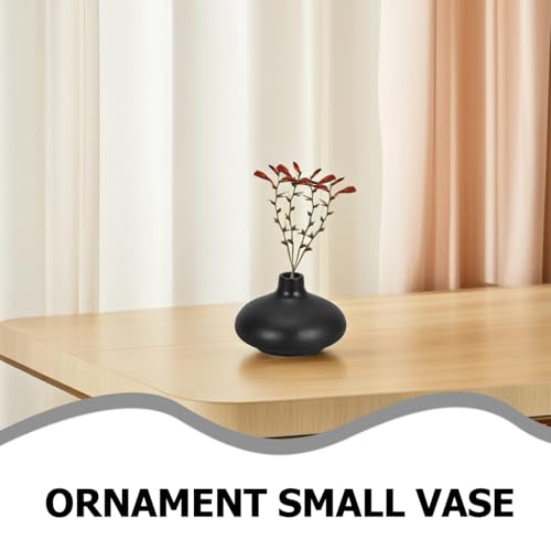 Vase rétro céramique compact pour végétaliser un petit espace