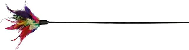 Trixie Wędka z piórami, 50 cm