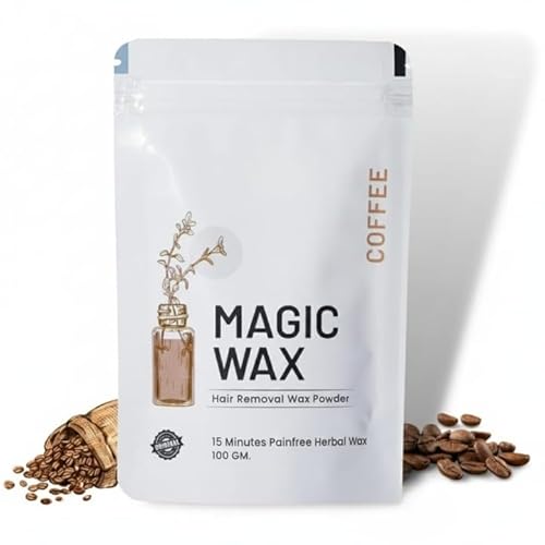 Herbal Wax Powder for Hair Removal - Magic Wax - 15 min Instant Painless Ayurvedic Natural Waxing