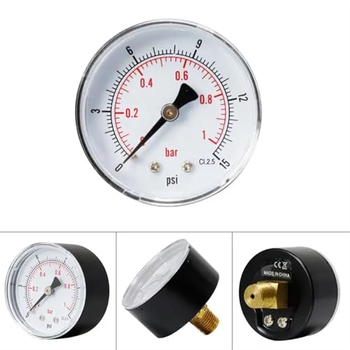 Manomètre 52 mm pour éviter la surpression de votre compresseur d'atelier - 2
