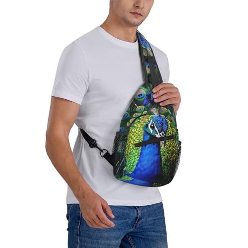 Mochila tipo Sling negra para uso urbano y outdoor miniatura 7