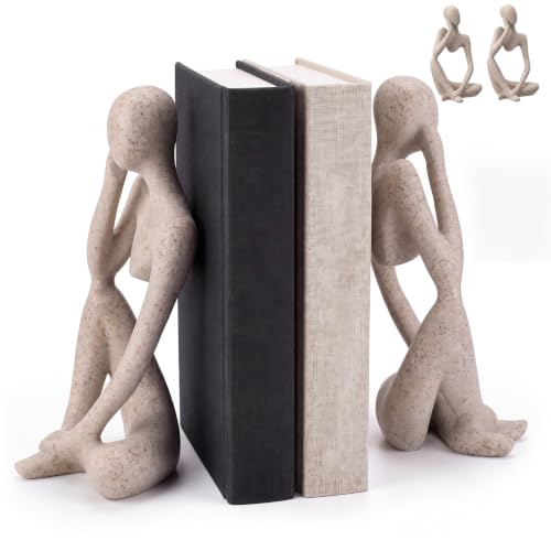 Heavy Duty Thinker Sculpture Bookends