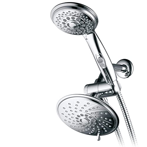 Cabezal de ducha rainfall de 6 pulgadas con 6 ajustes miniatura 1