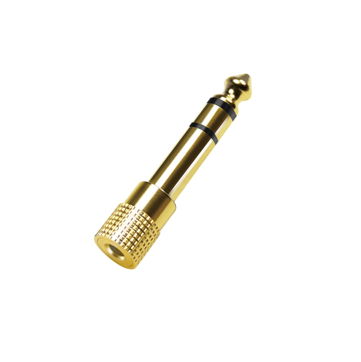 LogiLink CA1213 Audio-Stereo-Adapter: 6,35 mm zu 3,5 mm, 3-Pin TRS, geschirmt, vergoldet