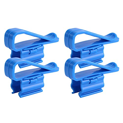 Zpoicaegn 4Pcs Home Brew Bucket Clip Pipe Syphon Tube Flow Control Beer Clamp Fish Aquarium Filtration Water Pipe Fixing Holder
