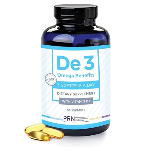 De3 Dry Eye Ultra Pure rTG Omega 3 – Support for Dry Eyes - 2400 mg EPA & DHA – New & Improved-Burpless-3 per day serving, 1-month supply