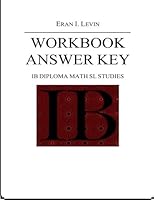 Workbook Answer Key - IB Diploma Math SL Studies 149279791X Book Cover