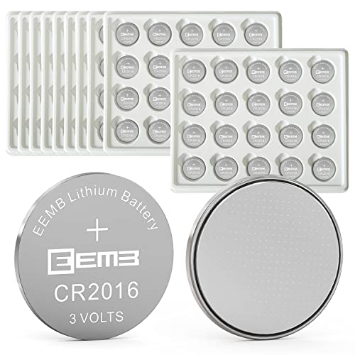 EEMB CR2016 バッテリー 3V リチウム電池 Li-MnO₂ ボタン電池 2016 バッテリー ECR2016 DL2016 LM2016 リモコン 時計 電卓 電子ノート 温度計 モバイルゲームに対応 (200個)