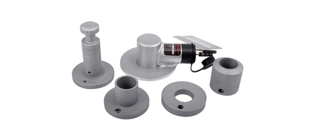 PVS, PV-07 TOWING EYE Lock, Blokada dyszla, Stal, Do przyczep, Żółta