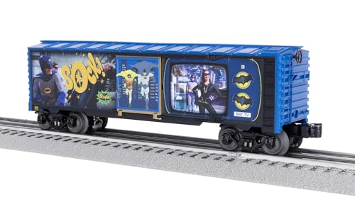 Lionel DC Comics Batman Illuminated Classic TV O Gauge Model Train Boxcar
