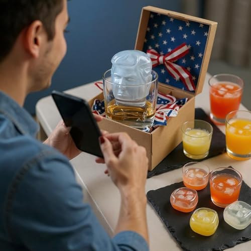 Molde para Cubitos de Hielo Trump Diseño Compacto miniatura 4
