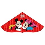 オンダ(Onda) カイト 凧 ミッキー & ミニー 三角凧 ビッグサイズ 持ち手付き キャラクターカイト 凧揚げ ドラミちゃん ワンタッチ 簡単